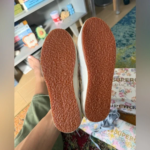 NWT love shack fancy x superga sneakers - Picture 6 of 11